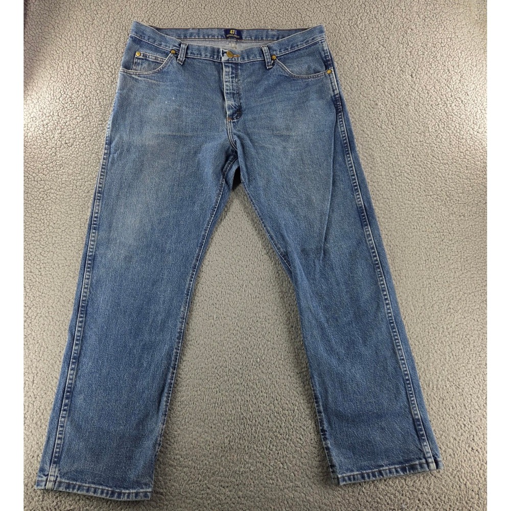 Wrangler Jeans Mens 36x30 Blue 47MWZ Premium Performance Cowboy Cut Regular Fit